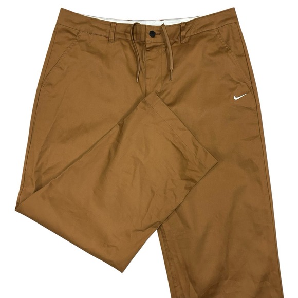 Nike‎ Chino Pants Mens 38X32 Loose Fit Straight Leg Stacked Length New with Tags - Picture 1 of 10